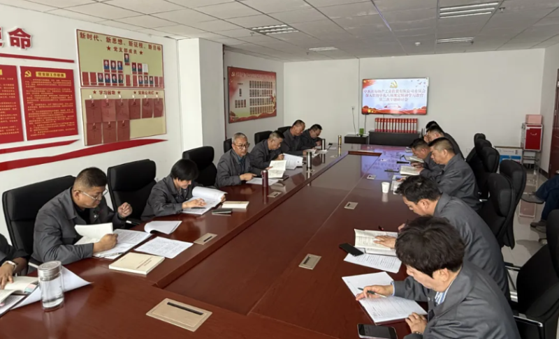 工投公司黨委召開深入貫徹中央八項規定精神學習教育第二次專題研討會